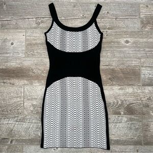 GUESS by MARCIANO Colorblock Bodycon Mini Dress